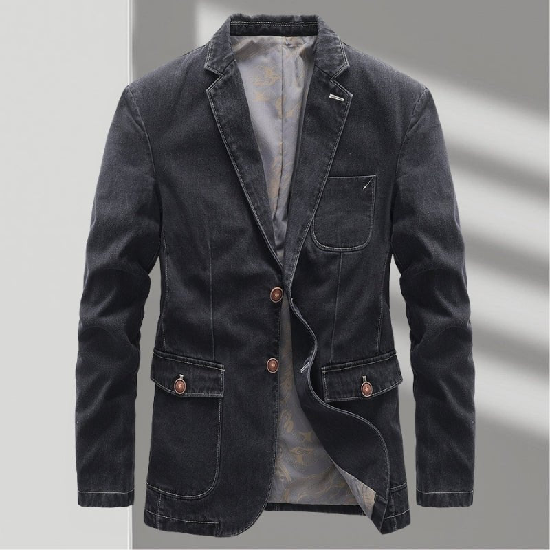 Chic Cotton Blazer