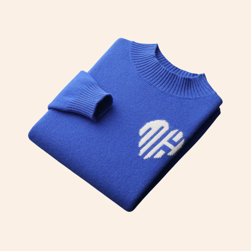 Bora Bora Cashmere Heart Sweater