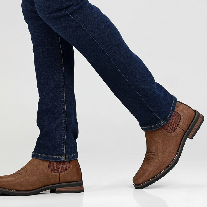 Elegant Leather Men's Boots