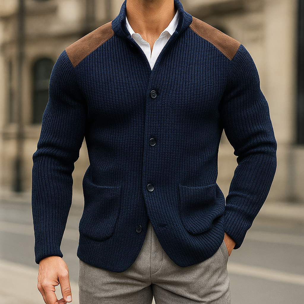 Elegant Knitted Blazer