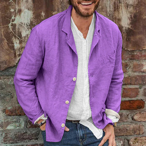 Casual Cotton Blazer