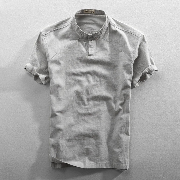 Elegant Cotton/Linen Summer Shirt