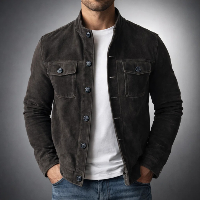 Elegant Suede Jacket
