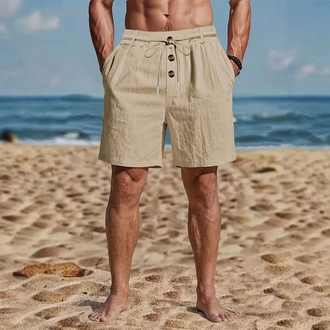 Casual Cotton Linen Shorts