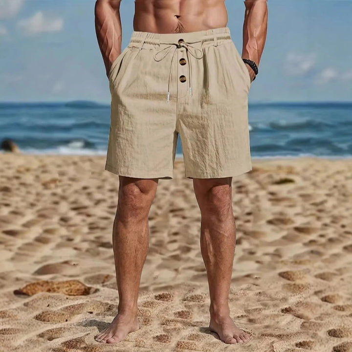 Casual Cotton Linen Shorts