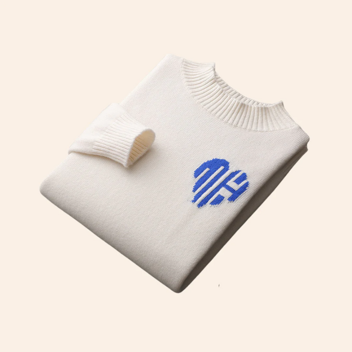 Bora Bora Cashmere Heart Sweater