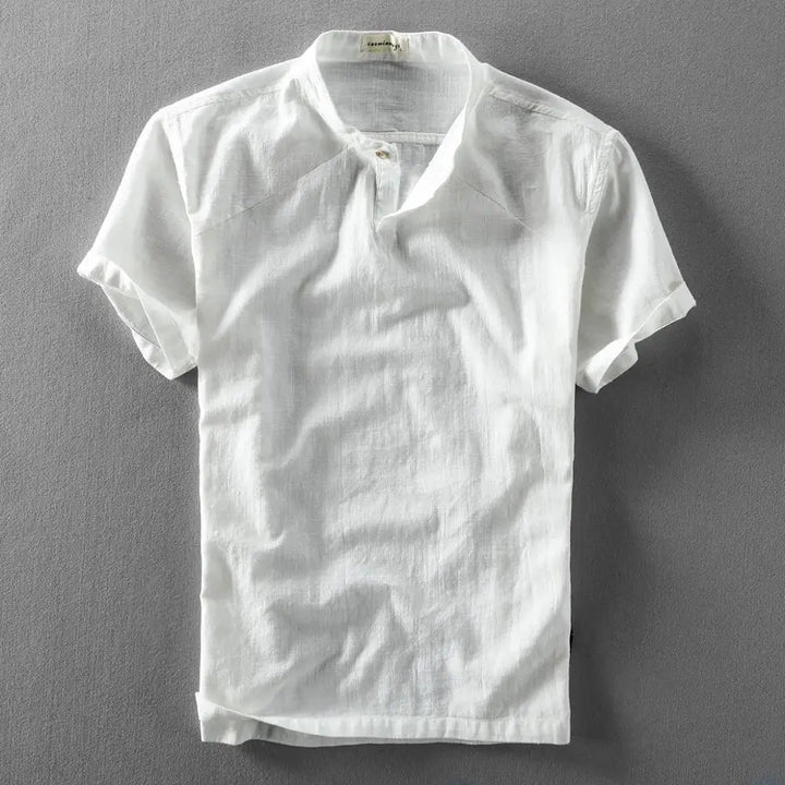 Elegant Cotton/Linen Summer Shirt