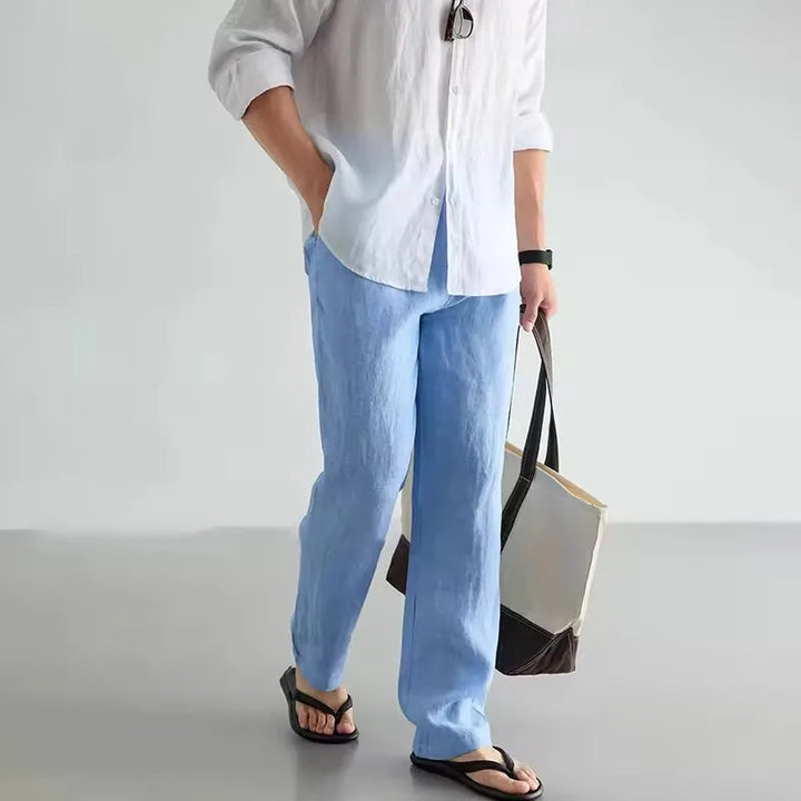 Elegant Breathable Linen Pants