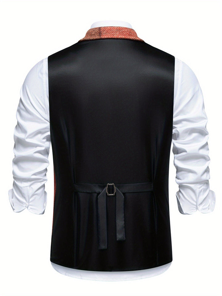 Elegant Patchwork Waistcoat