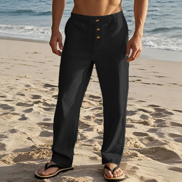 Elegant Linen Beach Pants