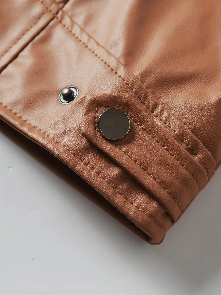 Casual leather Jacket