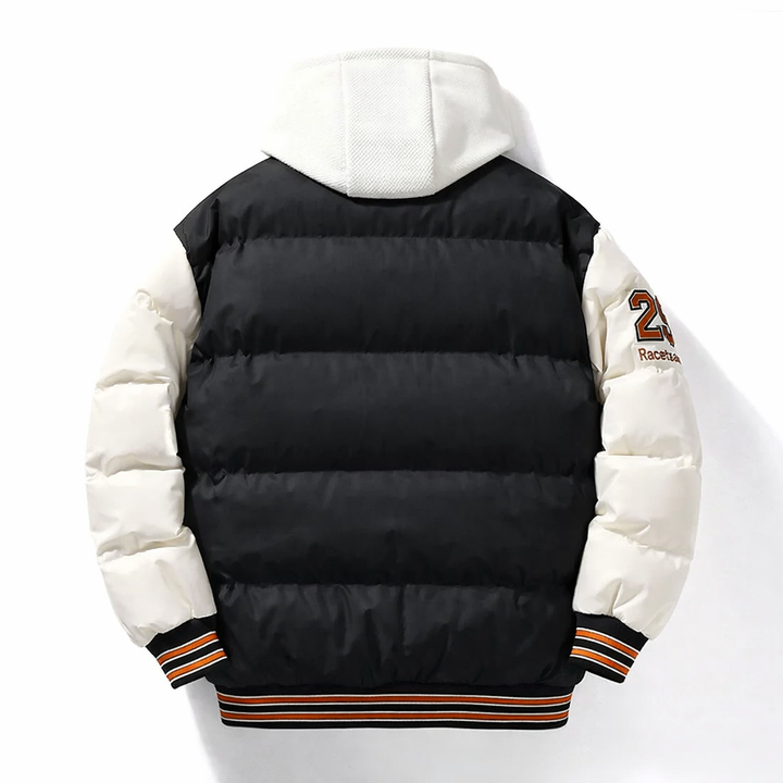 Elegant Hooded Puffer Jacket