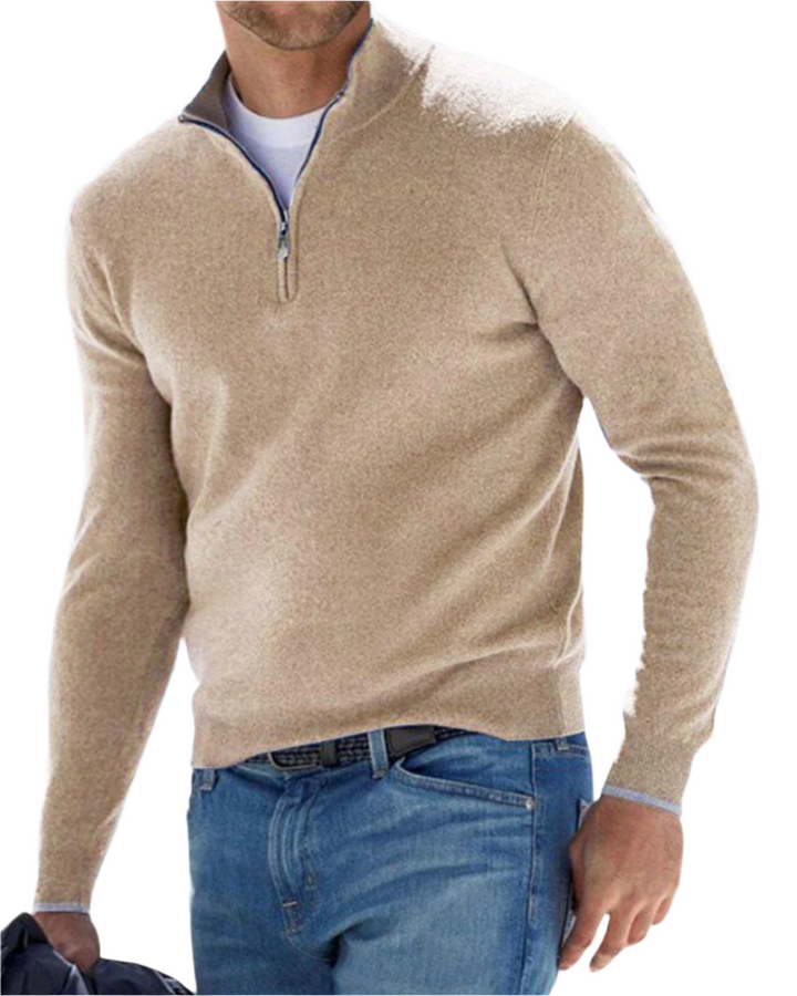 Elegant Zip Sweater