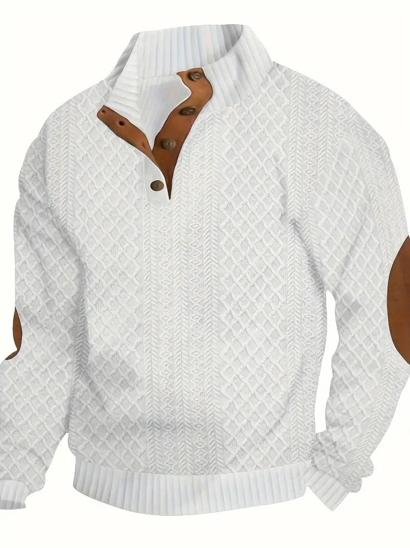 Elegant Button Sweater