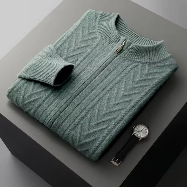 Verona Cashmere Pattern Vest