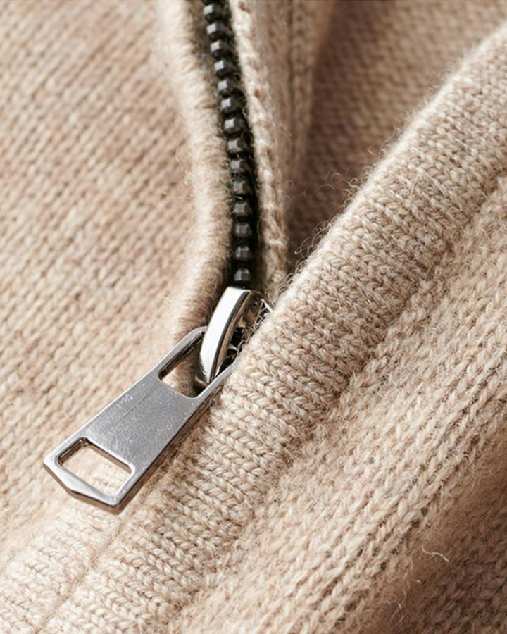Elegant Zip Sweater