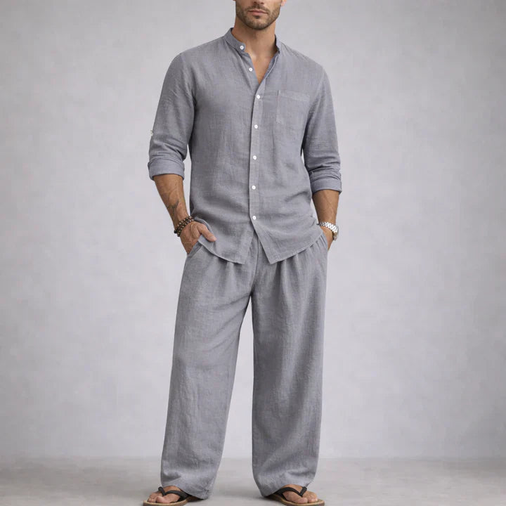 Elegant Breathable Lightweight Linen Set
