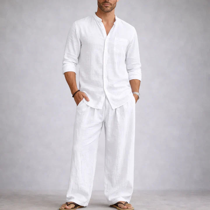 Elegant Breathable Lightweight Linen Set