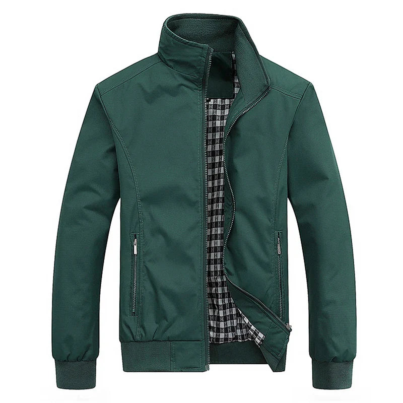 Elegant Harrington Bomber Jacket