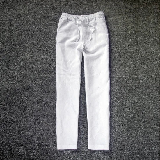 Elegant Cotton Linen Pants