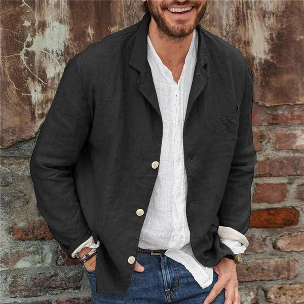Casual Cotton Blazer