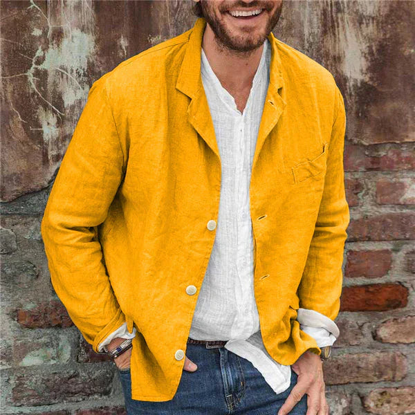 Casual Cotton Blazer