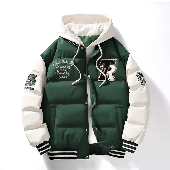 Elegant Hooded Puffer Jacket