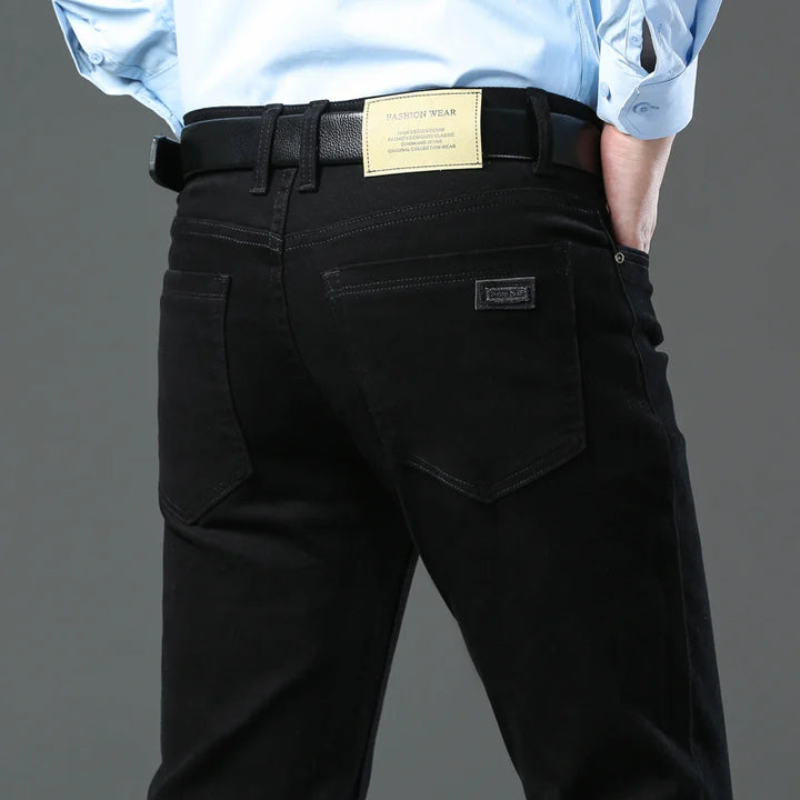 Elegant Cotton Jeans