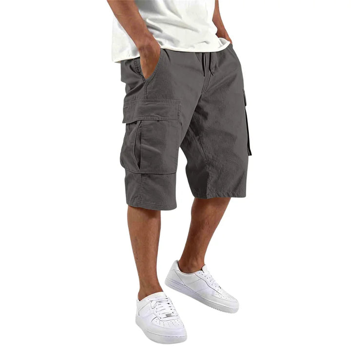 Elegant Multi - Pocket Shorts