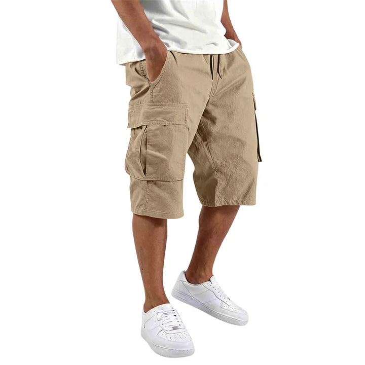 Elegant Multi - Pocket Shorts