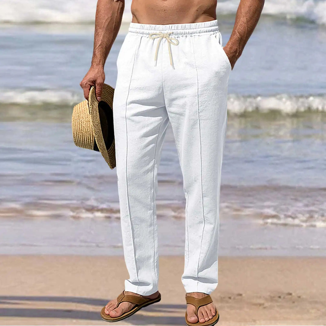 Elegant Cotton Summer Pants
