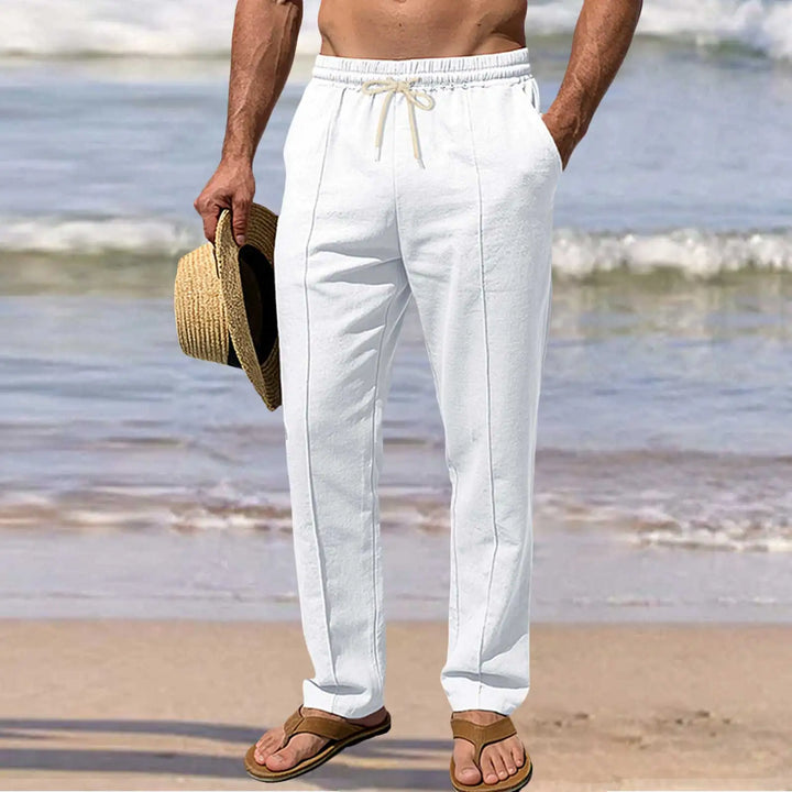 Elegant Cotton Summer Pants