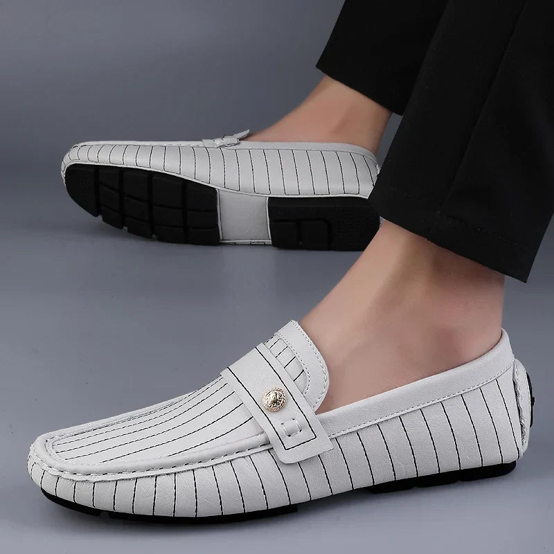 Chic Leather Loafers