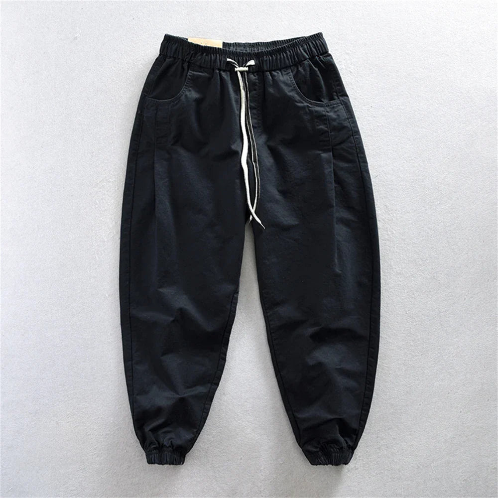 Elegant Cotton Cargo Pants
