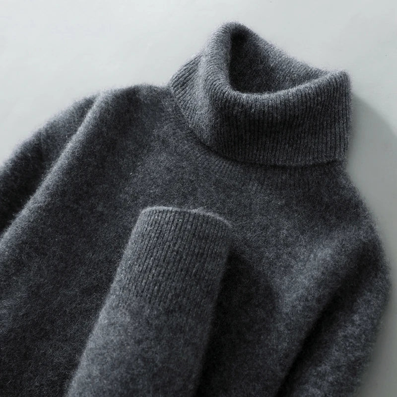 Elegant Wool Turtleneck