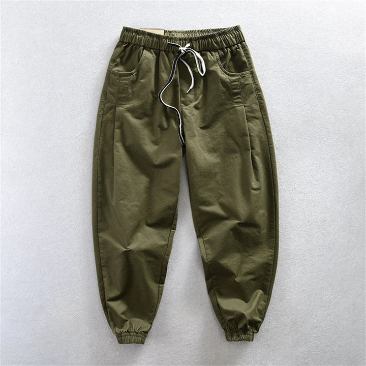 Elegant Cotton Cargo Pants