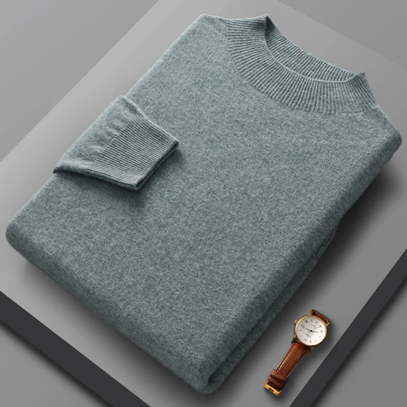 Half High Collar Cashmere Sweater