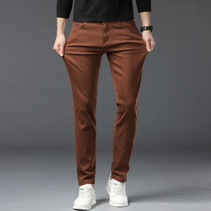 Elegant Denim Stretch Jeans