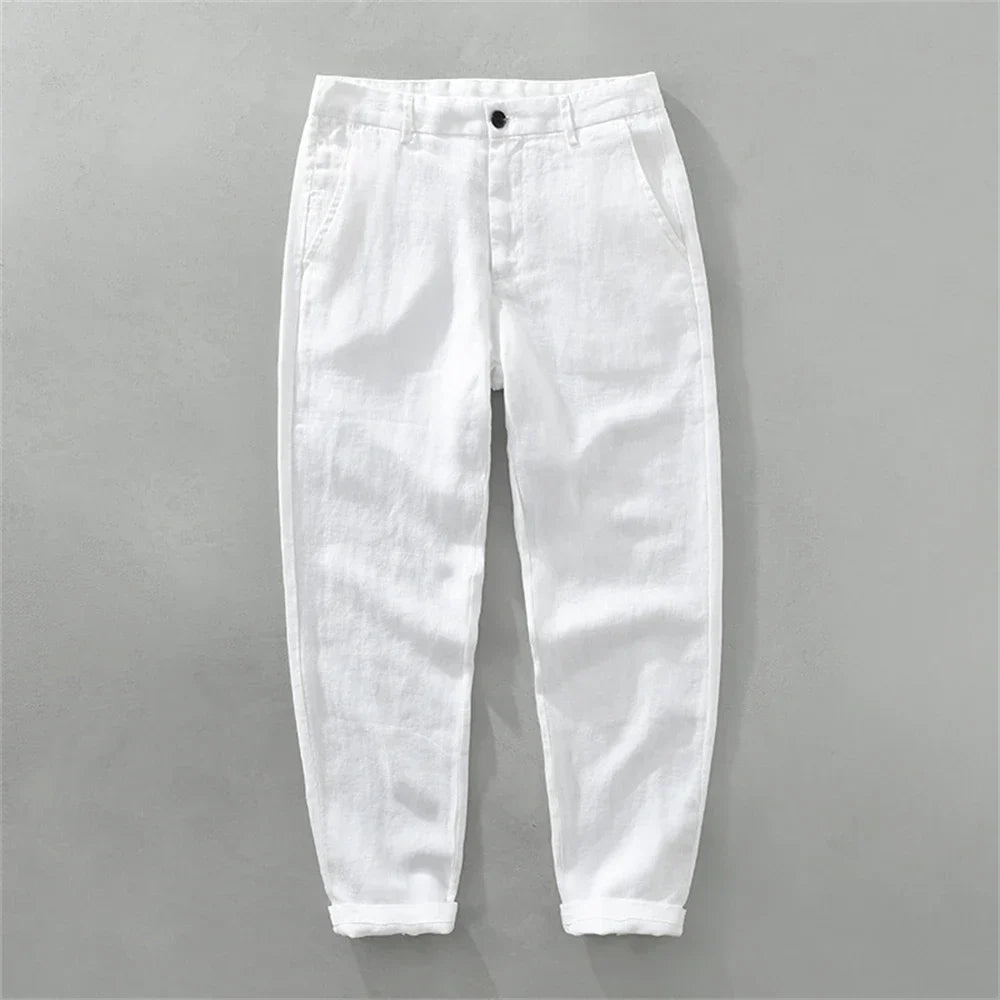 Casual Linen Beach Pants