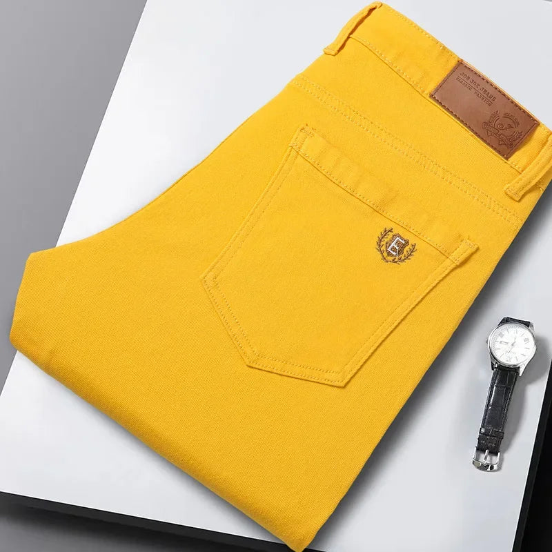 Elegant Denim Stretch Jeans