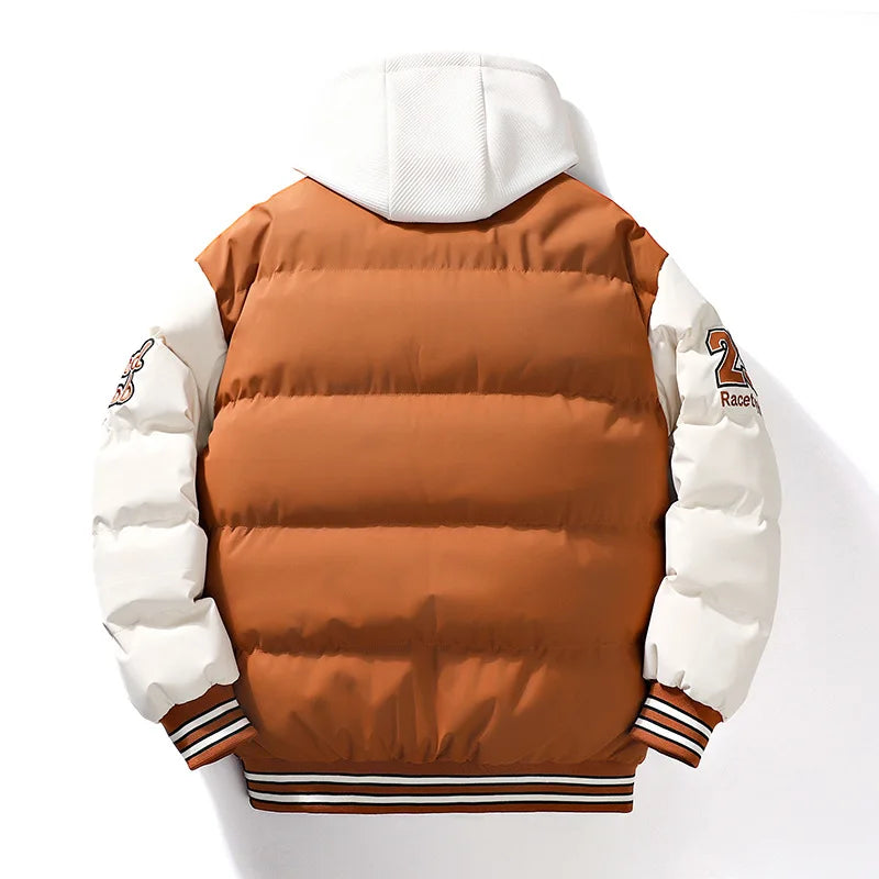 Elegant Hooded Puffer Jacket