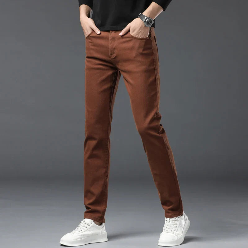 Elegant Denim Stretch Jeans