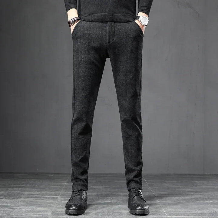 Plaid Casual Pants