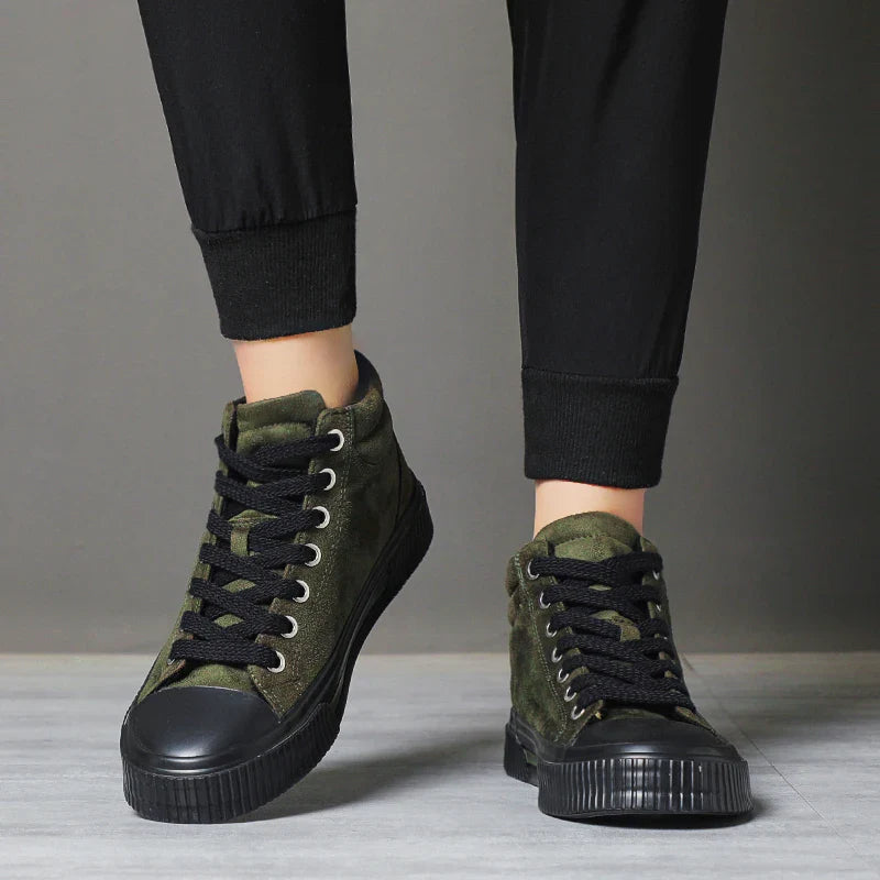 Elegant High Suede Shoes
