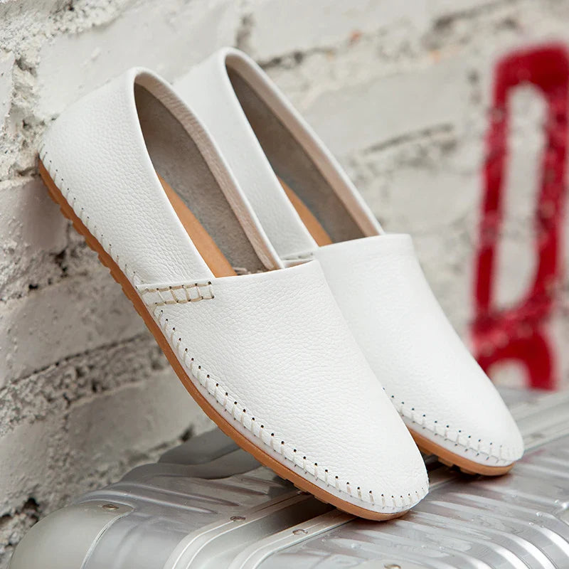 Light Leather Loafers