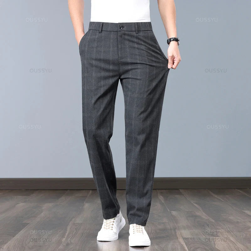 Classic Plaid Pants