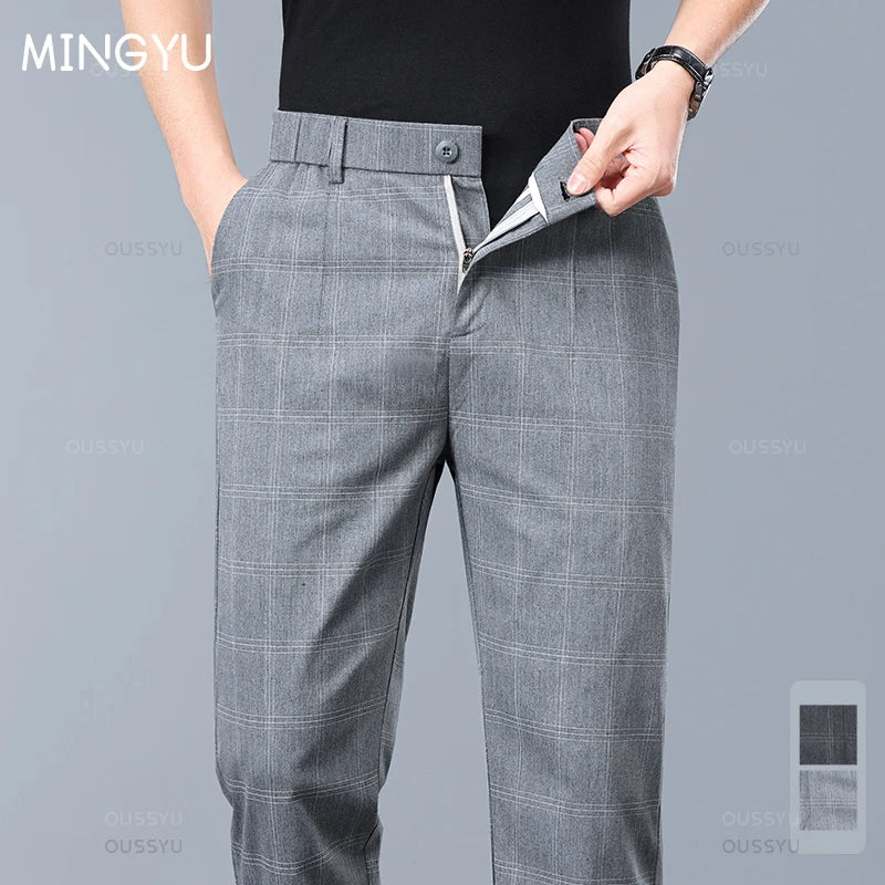 Classic Plaid Pants