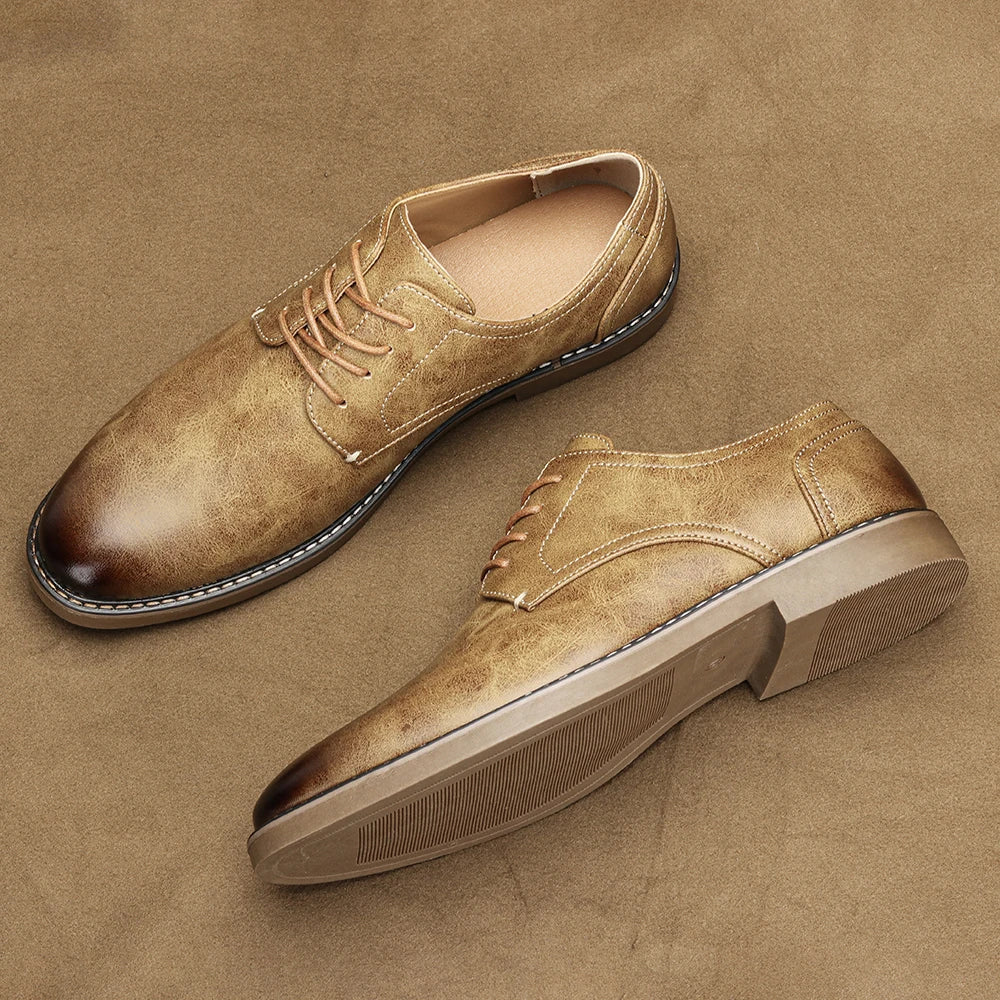 Casual Leather Dress Shoes