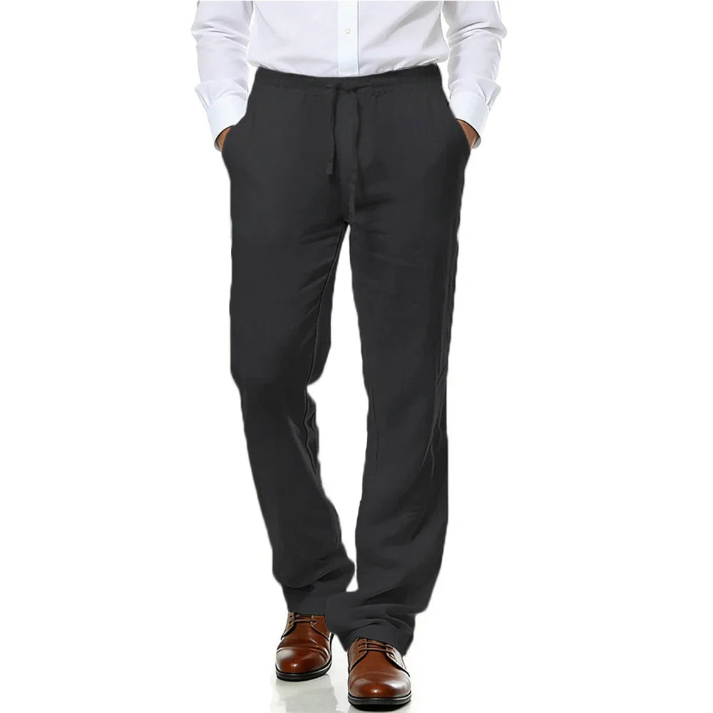 Elegant Cotton Linen Pants