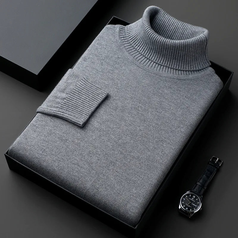 Elegant Men's Turtleneck